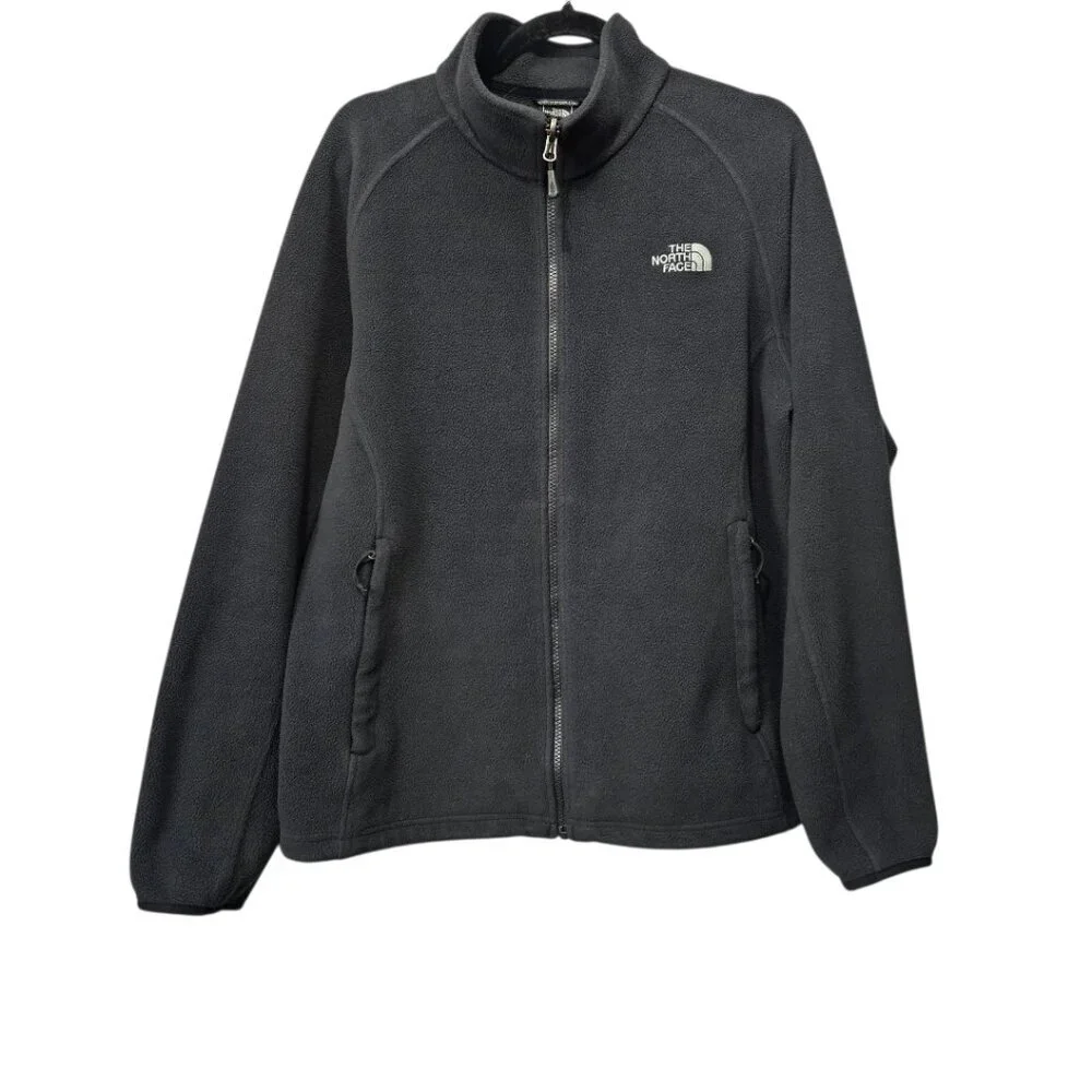 The North Face Men's Fleece Full Zip Black Active Jacket Size M